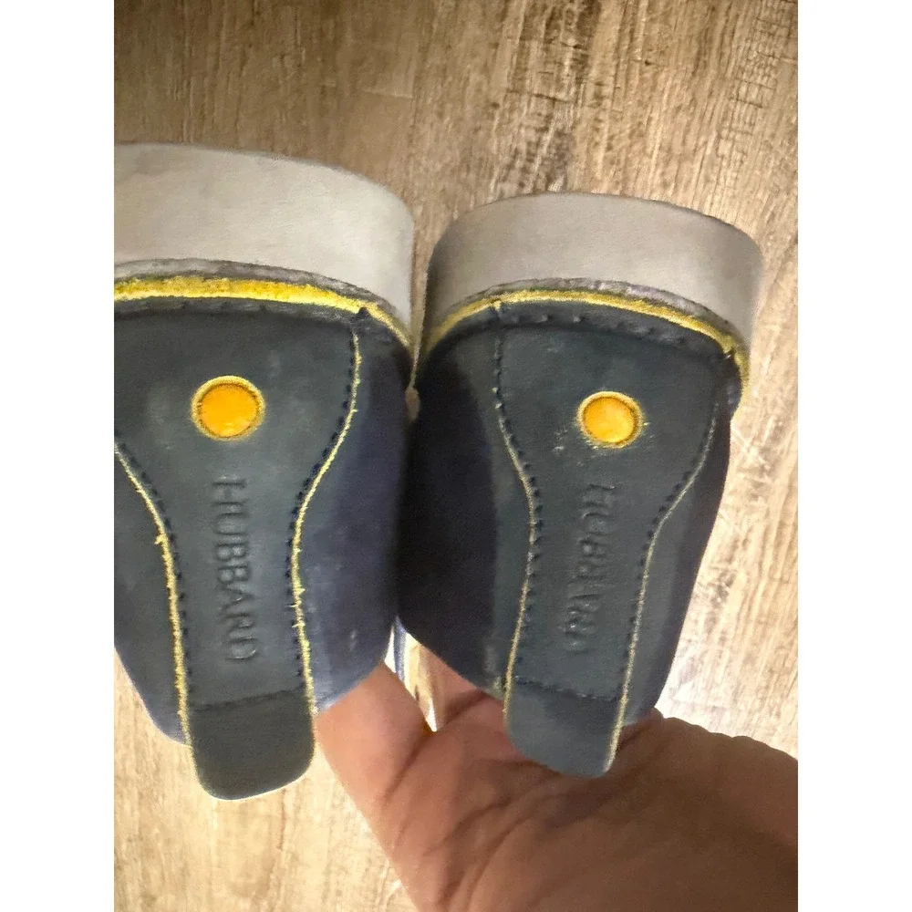 Samuel Hubbard Hubbard Free Navy Blue Nubuck Leather Walking Shoes Mens 10W